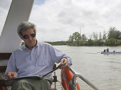 Những lần Ngoại trưởng Mỹ John Kerry tới Việt Nam