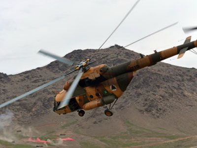 Rơi trực thăng quân sự, 17 binh sĩ Afghanistan tử nạn