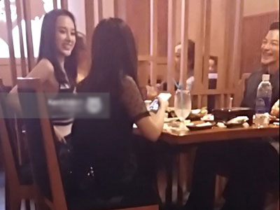 Angela Phương Trinh thân mật đi ăn tối cùng Trần Bảo Sơn