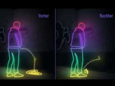 Clip: San Francisco thử nghiệm sơn tường chống đái bậy