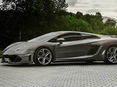 Lamborghini Gallardo phong cách máy bay chiến đấu