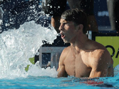 Michael Phelps bơi 100m bướm nhanh nhất thế giới năm 2015