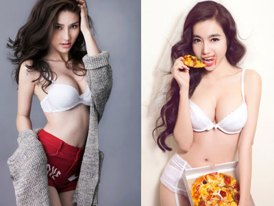 Top sao trẻ sở hữu vòng 1 "khủng" gây "sốc"