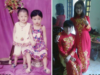 Cư dân mạng tiếp tục khoe ảnh "Ngày ấy - Bây giờ" đầy xúc động