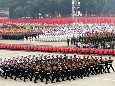 30.000 người tham gia diễu binh, diễu hành kỷ niệm Quốc khánh