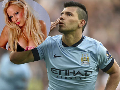 Bỏ ca sĩ, Aguero cặp với diễn viên… phim cấp 3
