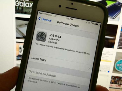 iOS 8.4.1 được phát hành, chủ yếu sửa lỗi Apple Music