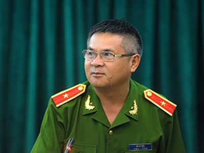 Thiếu tướng Hồ Sỹ Tiến đã có mặt ở Yên Bái
