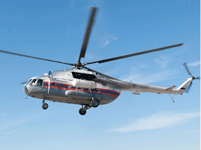 Nga: Trực thăng Mi-8 rơi xuống hồ, 6 người chết