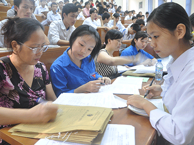 Công điện khẩn xét tuyển đại học "nước rút"