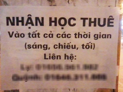 Bận hẹn hò bạn trai, sinh viên thuê người học hộ