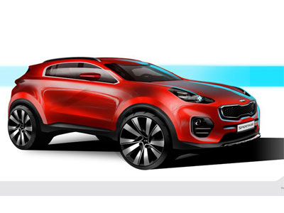 Kia Sportage 2016 sắp trình làng