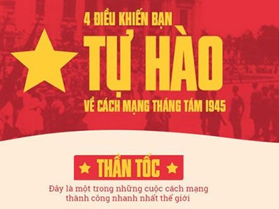 4 lý do khiến bạn luôn tự hào khi nói về Cách mạng tháng Tám 1945
