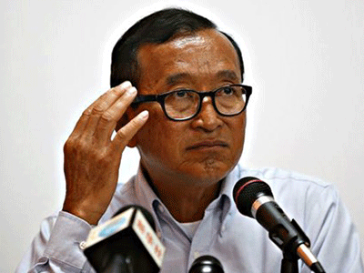 Ông Sam Rainsy thừa nhận gây rối vấn đề biên giới với Việt Nam