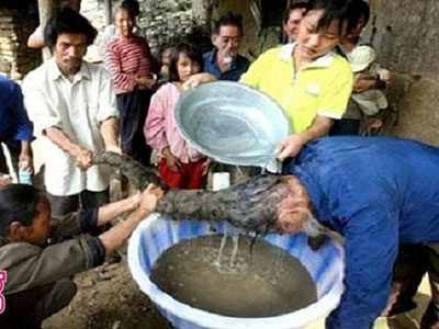 Cụ ông huy động cả làng đến gội đầu, gội râu sau 26 năm “sợ nước”
