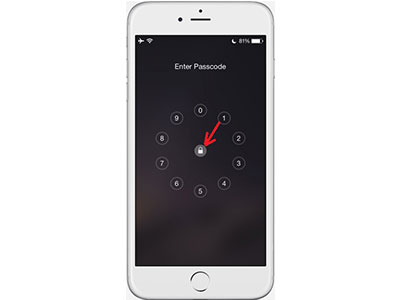 Hướng dẫn xếp mật khẩu iPhone 6 theo hình tròn