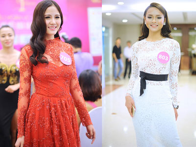 Nhan sắc thí sinh miền Bắc vào bán kết Hoa hậu Hoàn vũ