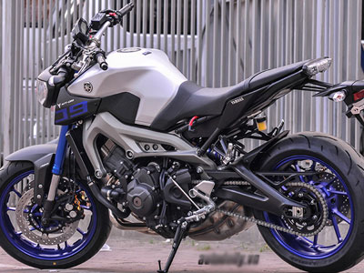 Cận cảnh “sói hoang” Yamaha MT-09 2015 tại Hà Nội