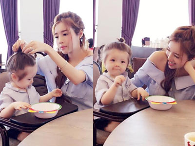 Elly Trần nói rõ lý do thích khoe con nhưng giấu bạn trai