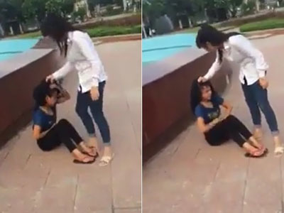 Bức xúc nữ sinh Thanh Hóa đánh bạn dã man rồi quay clip