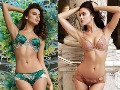 Irina Shayk đẹp rạng ngời trong bộ ảnh nội y mới