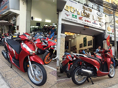 Khui thùng Honda SH300i 2015 đầu tiên về Việt Nam, giá 14.000 USD