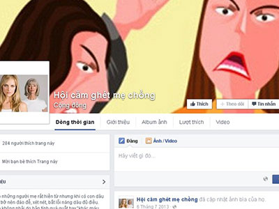 Con dâu lập facebook để chửi mẹ chồng?