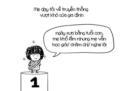 Ngày lễ Vu Lan, xem bộ tranh "vừa đúng vừa phũ" về những lời mẹ dạy