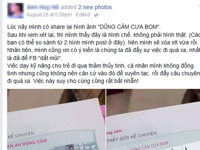 Những "bài học xuyên tạc" gây phẫn nộ: Dạy trẻ cưa bom, ăn... phân gà