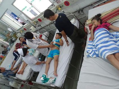 TP.HCM: Sốt xuất huyết bùng phát, nhiều trẻ tử vong