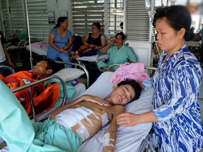 Xót thương chàng trai 18 tuổi bị xe nâng hàng "ép" đến dập nát nội tạng