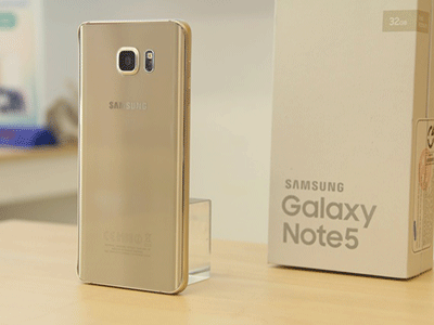 Galaxy Note 5 màu vàng hút khách trong ngày mở bán