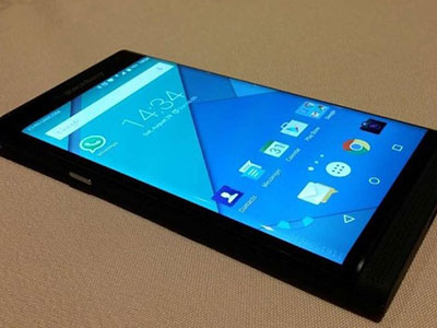 Điện thoại BlackBerry chạy Android lộ ảnh thực tế
