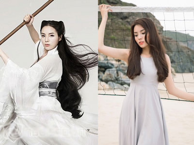 Hoa hậu Kỳ Duyên bị chê "cứng đờ" khi hóa Tiểu Long Nữ