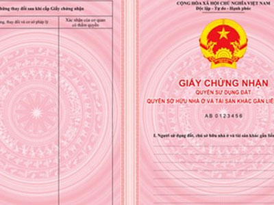 Mất 3.000 phôi sổ đỏ, Cục phó Cục đăng ký đất đai bị kỷ luật