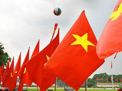 Quảng trường Ba Đình rực rỡ trước ngày Quốc khánh