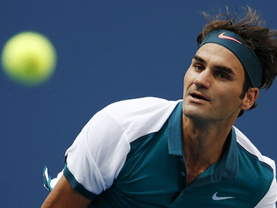 Federer tốc hành vào vòng hai Mỹ Mở rộng