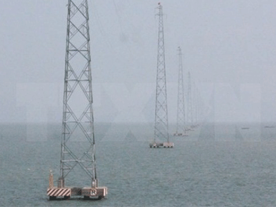 Xây đường dây 110 kV vượt biển dài nhất Việt Nam