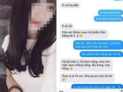 Choáng trước những chiêu đào mỏ "không thể tin nổi" của cô gái trẻ với bạn trai
