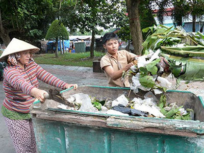 Cậu bé quét rác vào đại học