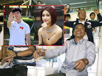 Bố mẹ lo lắng về tình yêu của Công Phượng với Hòa Minzy