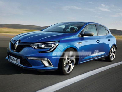 Rò rỉ hình ảnh đầu tiên của Renault Megane thế hệ mới