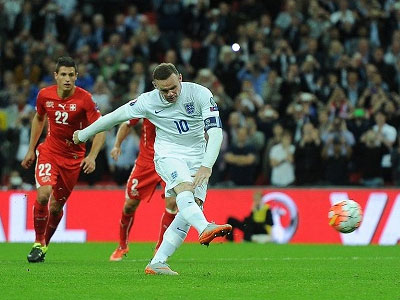 Anh 2-0 Thụy Sỹ: Rooney trở thành chân sút vĩ đại nhất của "Tam sư"