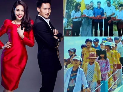 Thủy Tiên - Công Vinh hoàn thành việc xây cầu từ thiện tại quê nhà