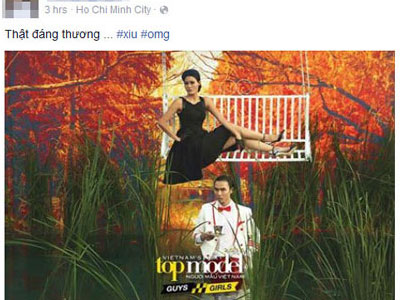 VNTM 2015: Tùng Leo phản pháo trước loạt ảnh bị "ném đá"