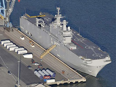 Báo Nga: Việt Nam, Ấn Độ khó mua tàu Mistral, Ả Rập có thể