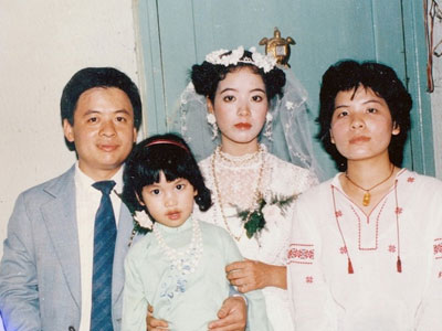 Ảnh cưới thập niên 1980 của Chiều Xuân - Đỗ Hồng Quân
