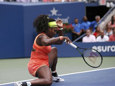 Cực "Sốc" ở US Open: Serena Williams bị Roberta Vinci đánh bại ở Bán kết