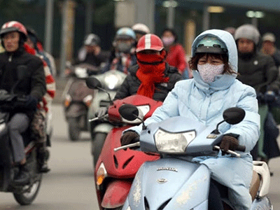 Gió mùa Đông Bắc ảnh hưởng sâu, Bắc Bộ dưới 20 độ, Trung bộ mưa to