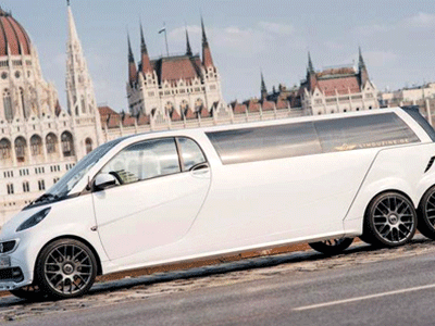 Limousine 6 bánh độc nhất thế giới